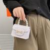 Sudeste Asiático Comércio exterior atacado Bolsa feminina 2023 novo padrão de crocodilo PVC bolsa de geleia cor doce bolsa feminina crossbody de mão