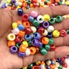 Cuentas Galvanizadas de 6x9mm Color Mixto Cuentas Sueltas Pulseras Hechas a Mano para Manualidades DIY Collares Pulseras Joyería y Otros Accesorios Cubo de Cuentas