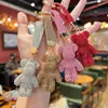 Artículo Popular Transfronterizo: Llavero de Oso Violento Mediano con Arcilla y Pedrería, Elegante Accesorio para Bolso para Niñas, Moderno Colgante de Cadena de Garra