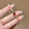 Pulsera de Zirconia Perla Estilo Francés 2026, Dulce y Elegante, Lujo Ligero, Sensación de Alta Gama, Joyería Exquisita y Grandiosa para Mujeres, Mayoreo