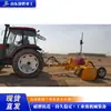 Niveladora láser de secano, raspador y niveladora de tierras agrícolas, niveladora trasera montada en tractor