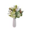 Hogar Zhiying Hortensia Lu Lian Flor de Simulación Escrita a Mano Decoración Floral Flor Boda Ramo de Flores para Sostener Decoración de Pared Colgante de Pared CF01410