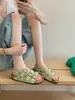 Sandálias Romanas Doudou 1077 # com Múltiplas Fivelas para Mulheres, Uso Externo de Verão, Sola Macia, Versátil Casual Sapatos Birkenstock