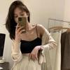 METWO top cropped de alça para país insular, sutiã, roupa íntima de verão, esportivo, cobrindo os seios, látex, respirável, peça única com alça para mulheres