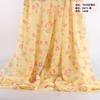Tela de gasa georgette estampada 75D estilo bohemio para puesto de arena vestido de verano con falda amplia vestido maxi súper etéreo