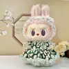 Solo Ropa de Muñeca38cm Labubu Muñeca de Vinilo de Felpa Ropa de Repuesto Labubu Ropa de Muñeca Vestido Mokoko