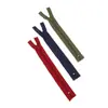 Zíperes de Nylon Fechados #3 em Estoque para Calças, Almofadas, Têxteis Domésticos, Brinquedos de Pelúcia, Necessaires, Zíperes Lisos com Travamento Automático para Roupas