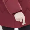Abrigo de algodón acolchado de invierno para abuela para mujer, chaqueta acolchada de algodón engrosada para ancianos de 60 y 70 años, chaqueta acolchada de algodón tipo plumón para ancianos, ropa con capucha para mujeres