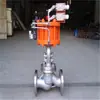 Válvula de Cierre Neumática J641W-16-25-40-64-100-160P de Acero Inoxidable 150-300lb