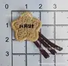 Ventas directas del fabricante: etiquetas tejidas especiales de dibujos animados para ribetes, accesorios de prendas de vestir, embalaje de zapatos y sombreros, etiquetas decorativas