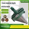 Misturador de Cone Duplo Espiral de 8000L com Parede Suspensa Misturador Espiral de Parafuso Grande (Figura)