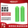 Tubo de Expansão de Plástico Verde Nylon Novo Material Plugue de Plástico Plugue de Expansão de Parede Parafuso Autoatarraxante Tubo M6