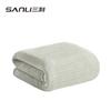 Toalla Sanli, toalla de baño de vellón coral, toalla de baño para adultos, toalla de baño gruesa a rayas, toalla de baño envuelta, toalla de baño de uso transfronterizo