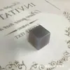 Processamento de Produtos Personalizados Pedra Semi-Preciosa de Cristal Cubo Quadrado 14*14 Pedra Olho de Tigre Pedra Difusora Geométrica