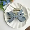 Versión Coreana del Nuevo Exquisito Clip de Lazo para la Parte Trasera de la Cabeza, Lujo Accesible y Pinza para el Cabello de Gama Alta, Dulce y Genial Pinza de Tiburón