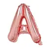 En stock cuerpo imitación delgado 16 pulgadas A- Z individual 26 letras inglesas globo aluminio boda fiesta de cumpleaños diseño lote