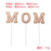 Pérola mãe decoração do bolo plug-in dia das mães aniversário das mães flor decoração do bolo cartão amor 520