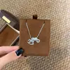 Nuevo Estilo "El Dinero Llega al Instante" Collar Triturado en Oro y Plata, Joyería de Nicho Versátil de Alta Gama para el Año de Nacimiento, Idea de Regalo