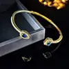 Venda Quente Transfronteiriça AliExpress Pulseira Ajustável de Abertura com Sensação de Luxo Leve de Alta Qualidade Estilo Europeu e Americano Pulseira Versátil de Luxo Leve