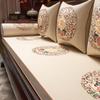 Estilo chinês almofada de sofá jacarandá arhat cama capa de madeira maciça móveis cadeira sofá almofada antiderrapante esponja quatro estações