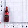 Miniaturas simuladas de botellas pequeñas para juego de alimentos al por mayor, botellas en miniatura de bebidas y vino, accesorios de resina de tienda de conveniencia, parches de dibujos animados surtidos