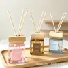 Tapa de Madera para Difusor de Aceites Esenciales de Aromaterapia sin Fuego - Fragancia Premium Duradera para Interiores del Hogar - Tapa Cuadrada de Madera de Fresno para Aromaterapia