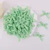 Em Estoque Fita de Laço Xadrez Vermelho 6mm Artesanato DIY Feito à Mão Flor Decorativa Laço de Fita Acessórios para Vestuário