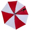 Paraguas Rojo y Blanco Juegos Deportivos Rojos y Blancos Actuación Grupal Cuerpo Paraguas Súper Paraguas de Molino de Viento Paraguas para Actuación de Baile de Estudiantes de Primaria
