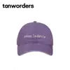Wanyan~ Gorra de Béisbol Versátil para el Día a Día con Bordado de Letras, Protección Solar Estilo Americano, Adelgazante Facial, Gorra Casual para Senderismo