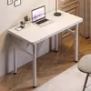 Não é necessária instalação; mesa dobrável para imóveis de aluguel, mesa de computador, mesa de dormitório, escrivaninha, mesa de jantar para uso doméstico, mesa de jantar retangular