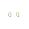 Pendientes de Perla Elegantes de Gama Alta Nicho con Cierre de Plata 925 Estilo Ins Retro para Mujer Pendientes de Lujo Ligero Corea del Sur Venta al por Mayor