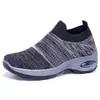 Zapatos para Mujer 2024 Primavera y Otoño Moda Casual Zapatos Deportivos Venta al por Mayor Temu Dropshipping Transfronterizo Zapatos Trendy con Calcetines de Amortiguación de Aire para Mujer