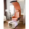 Silla de Masaje de Pies de Lujo Ligero, Especializada para Salones de Belleza y Centros de Pedicura, con Tapicería de Cuero Suave y Circulación de Agua, Sofá de Terapia para Pies, Exclusivamente para Suministro Transfronterizo