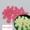 Cubos de Gelo Luminosos Ecológicos em Formato, Pedras Fluorescentes Coloridas, Areia para Fundo de Aquário, Acessórios de Decoração para Aquário Atacado