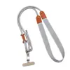 Suministrado directamente por el fabricante, correa cruzada ajustable de hombro ancho para teléfono, correa de hombro tejida gruesa portátil anti-pérdida para cámara lateral