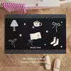 Alfombrilla de Pies Absorbente de Tierra de Diatomeas con Diseño de Cachorro Retro para Entrada de Baño, Antideslizante y Anticaídas, Venta al por Mayor para el Hogar