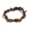 Pulseira de Pedras Naturais Ágata Agate Irregular Desmagnetização Pulseira diy Joias Pulseira Pronta