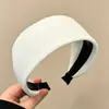 Diadema de Borde Ancho para Otoño e Invierno Estilo Coreano para Mujer Diadema Alta para la Parte Superior de la Cabeza Hace que la Cara Parezca Más Pequeña Sensación de Alta Calidad Pinza para el Cabello Accesorios para el Cabello Antideslizante Pinza para el Cabello Goma para el Cabello