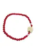Pulseira de Miçangas Fofa de Gato e Coelho para Mulheres, Pulseira Zen Personalizada, Nova Pulseira Multicolorida da Moda Nacional, Não