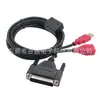 Cabo D-Sub de Alta Qualidade Db44 m para USB Af+Usb Am Cabo de Dados de Porta Serial Cabo Adaptador de Controle