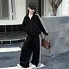 Conjunto de outfit de otoño para niñas 2026 nueva chaqueta corta elegante para niñas mayores conjunto casual coreano de primavera y otoño de dos piezas