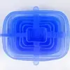Cubierta de Silicona para Conservar Frescura Grado Alimenticio Juego de 6 Piezas Cubierta de Silicona para Conservar Frescura de Frutas Cubierta de Silicona para Tazón Sellado Conservación Fresca Sellado Hogar Transfronterizo