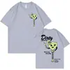 Camiseta Divertida Meme Cross-Border 180Gdirty Martini Mascota Retro Cockta