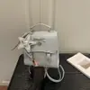 Mochila Transfronteriza 2026 Estilo Nuevo para Mujer, Bolso Escolar Casual de Moda Estilo Coreano para Estudiantes, Mochila Dulce de Lunares con Lazo