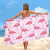 Toallas de Playa Impresas Personalizadas de Secado Rápido y Absorbentes, Toallas de Baño de Microfibra para Playa y Natación con Forro Polar de Doble Cara, Microfibra de Doble Cara