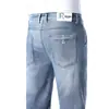 Jeans de Verano para Hombre 2026 Estilo Simple Marca Juvenil de Moda Corte Delgado Elásticos Versátiles Shorts para Hombre