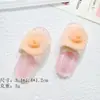 Resina Océano Brillo Fino Animal Lindo Zapatillas DIY Accesorios de Joyería en Miniatura Creativo Funda para Teléfono Móvil Colgante para Llaves