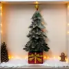 Nuevos Adornos y Decoraciones Navideñas de Árbol de Navidad de Resina con Purpurina Transfronterizos de Amazon desde el Fabricante de Origen para Producir Muestras