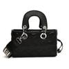 Bolsa Infantil Estilo Nuevo Otoño e Invierno Estilo Pequeño Fragante Bolso de Mano Acolchado para Niñas Bolso Cruzado con Correa Ancha para el Hombro Bolso de Labial con Letras
