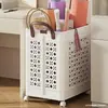 Cesto de Roupas Sujas Cesto de Lavanderia Cesto de Roupas Sujas Dobrável Doméstico Banheiro Alto Valor Grande Capacidade Carrinho